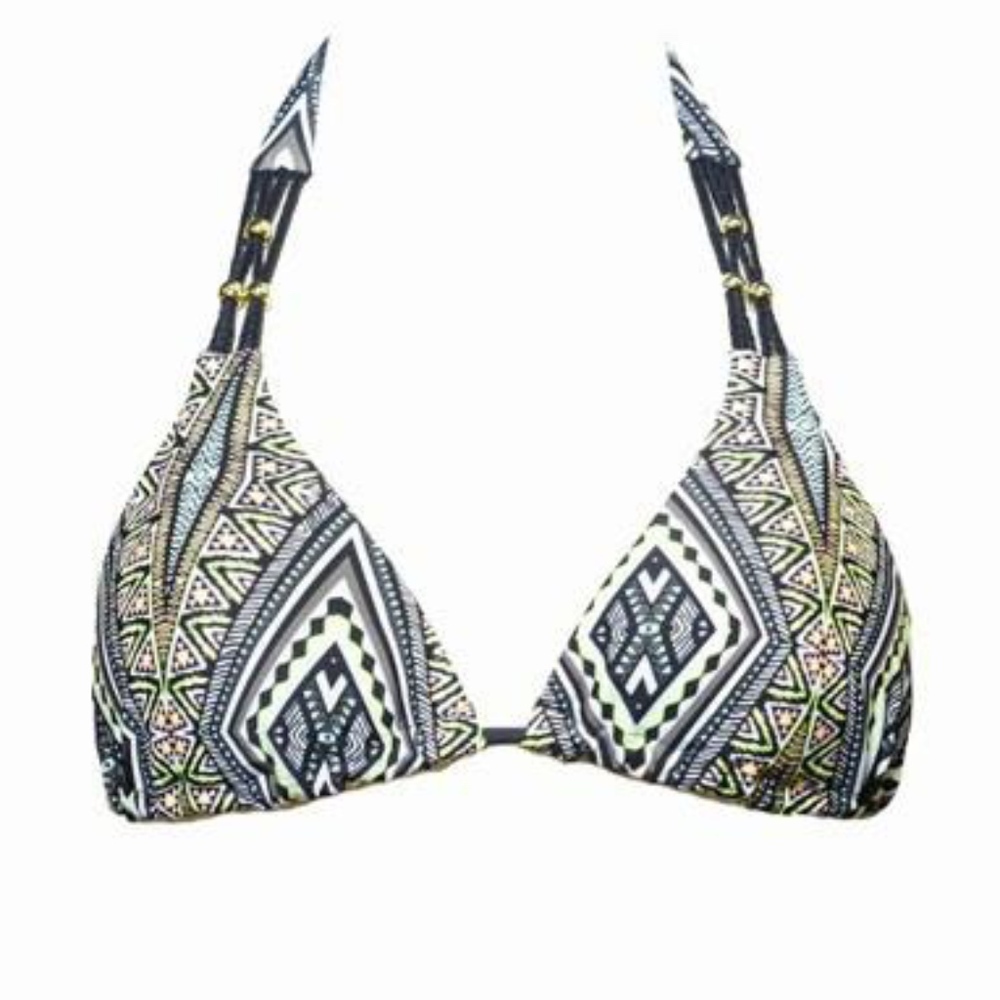 Geo Print Bikini Top Swimwear beautiful soft
